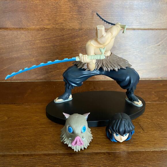 SEGA Demon Slayer Inosuke Hashibira Figure - Picture 5 of 5